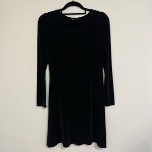90’s Black Slink Dress